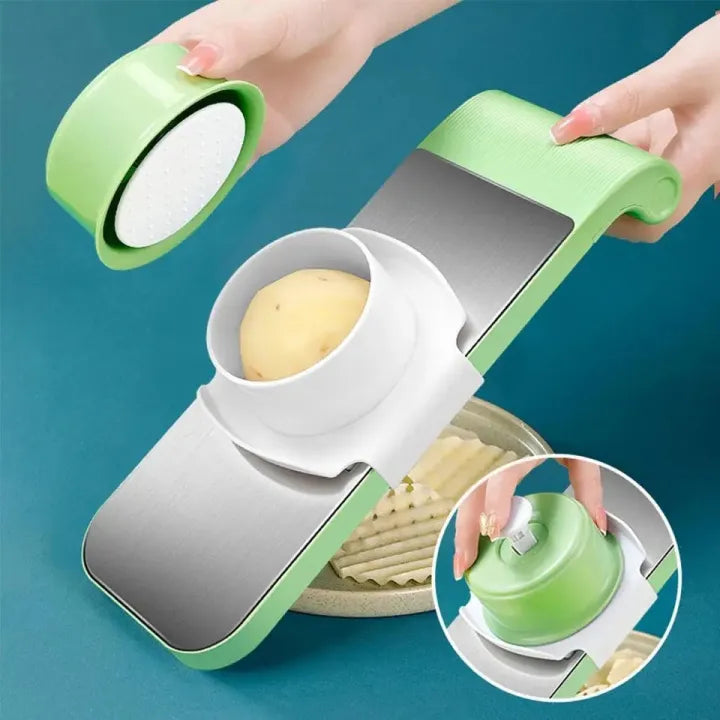 6 in 1 Multifunction Vegetable Chopper & Slicer Manual Vegetable Cutter