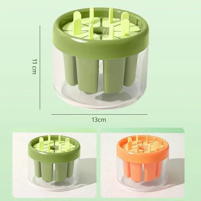 Practical Plastic 8 Hole Ice Cream Mold