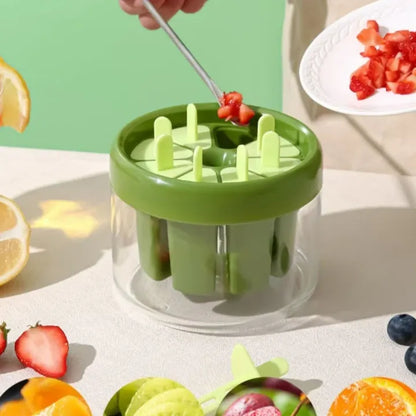 Practical Plastic 8 Hole Ice Cream Mold