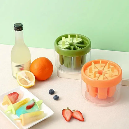 Practical Plastic 8 Hole Ice Cream Mold