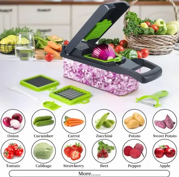 16 in 1 Vegetable Cutter Fruit Slicer